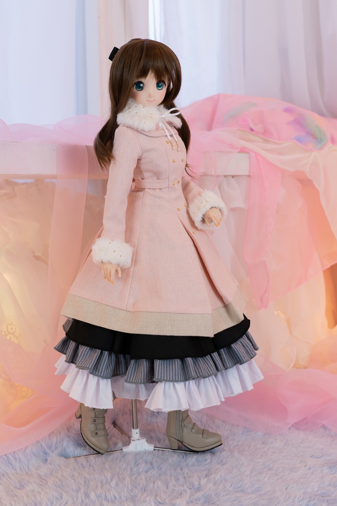 ファー付きコート DD・DDSサイズ