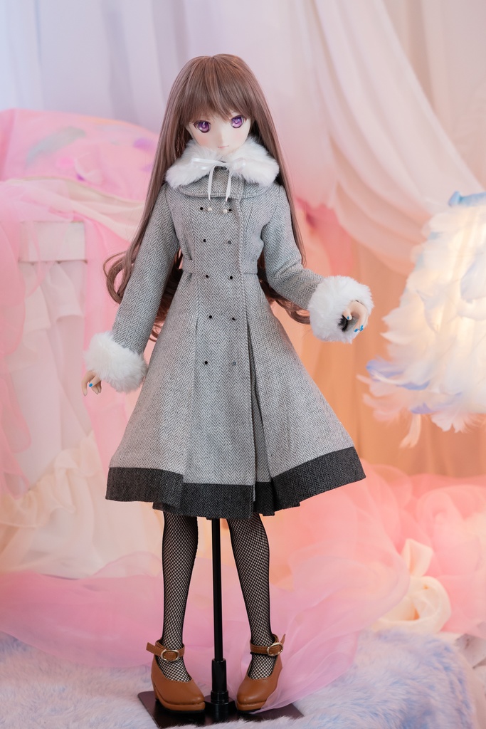 ファー付きコート DD・DDSサイズ