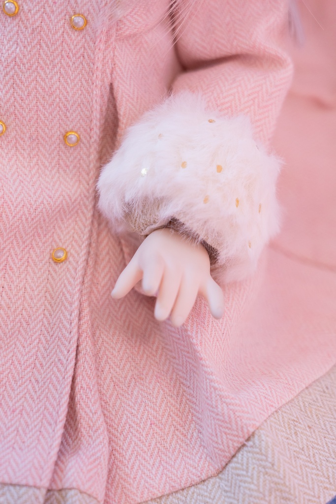 ファー付きコート MDD・DDPサイズ