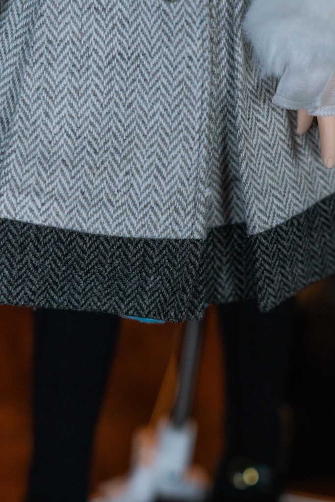 ファー付きコート MDD・DDPサイズ