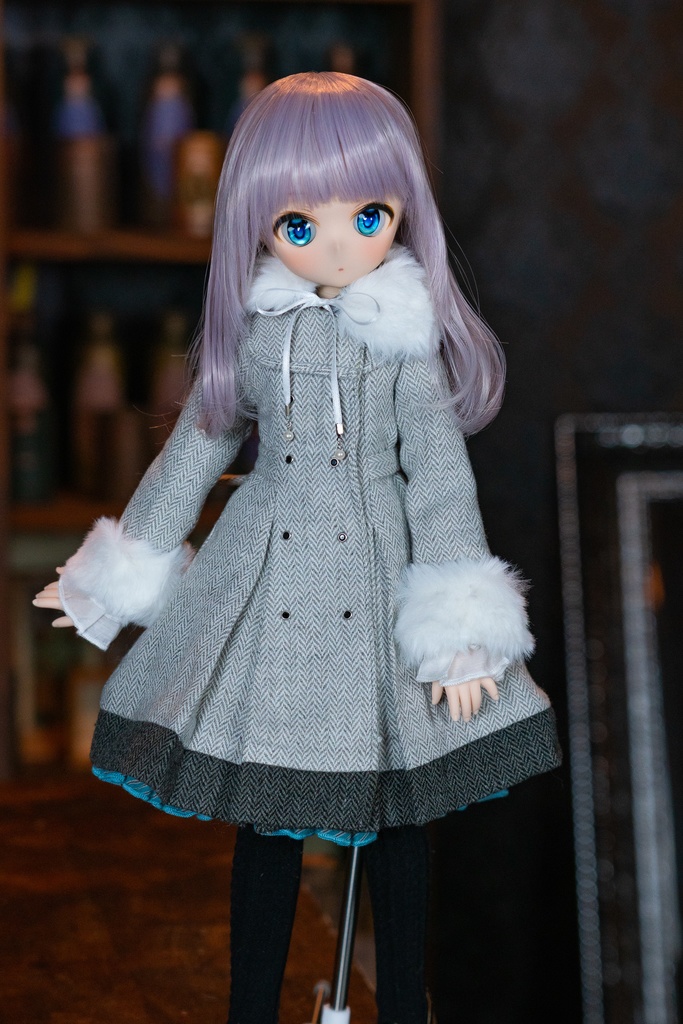 ファー付きコート MDD・DDPサイズ