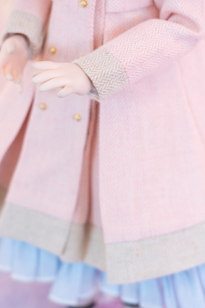 ファー付きコート MDD・DDPサイズ