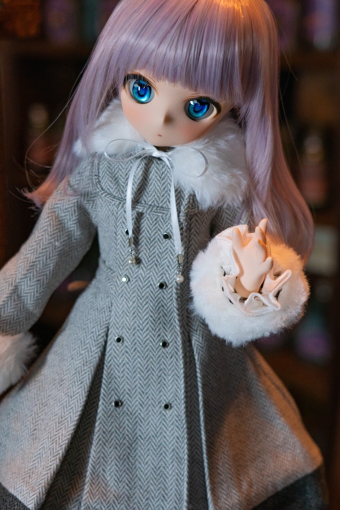 ファー付きコート MDD・DDPサイズ