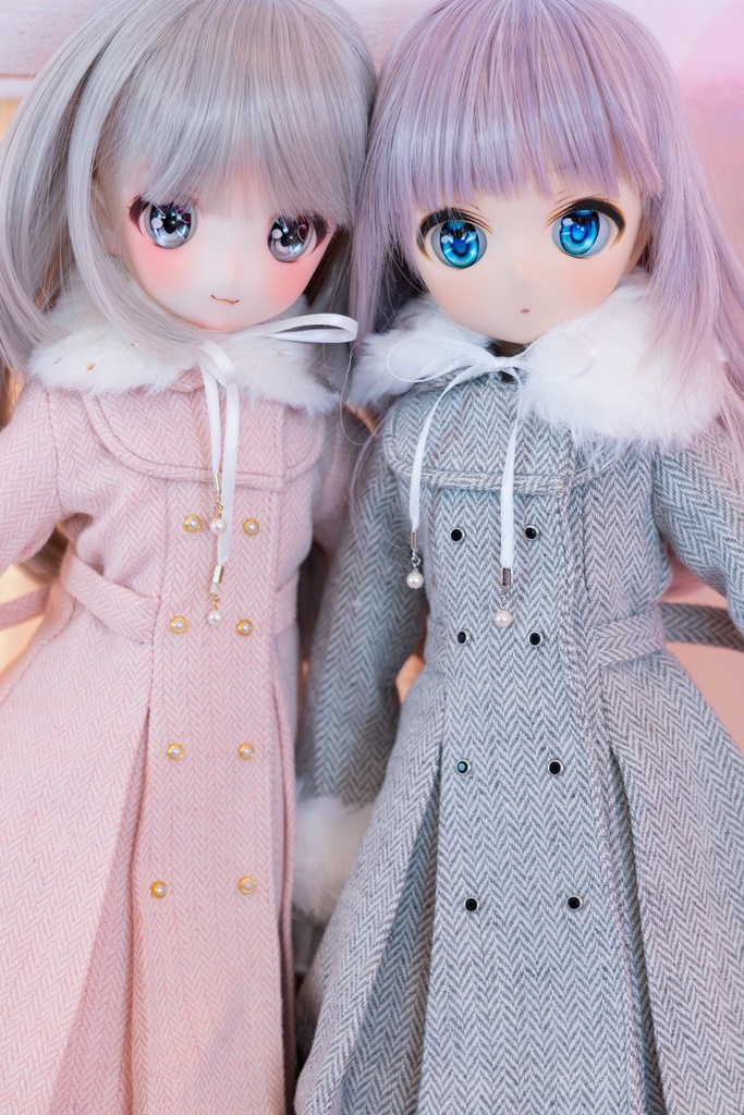 ファー付きコート MDD・DDPサイズ