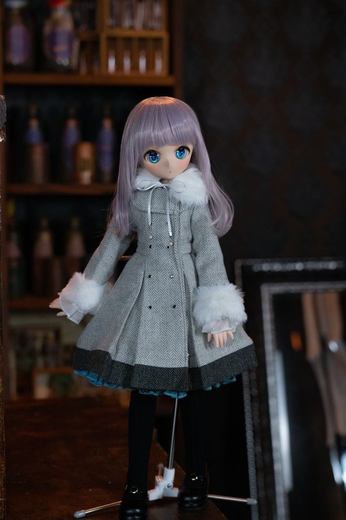 ファー付きコート MDD・DDPサイズ
