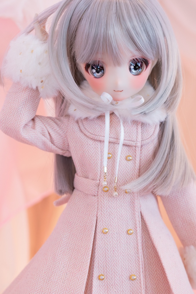 ファー付きコート MDD・DDPサイズ