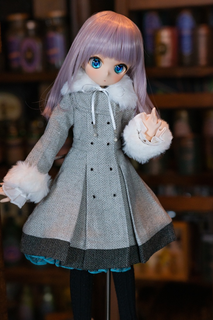 ファー付きコート MDD・DDPサイズ