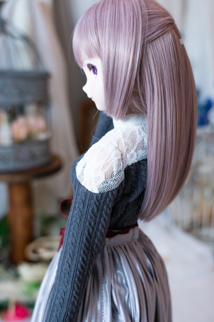 アランニット調レースカットソー DD・DDSサイズ