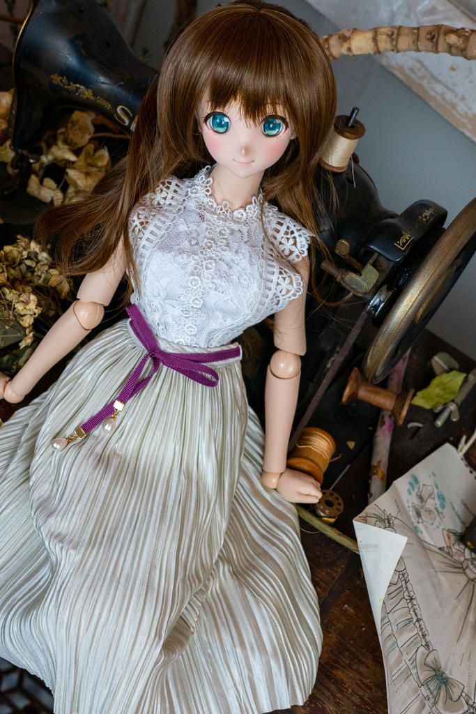 DD・DDSサイズレースカットソー