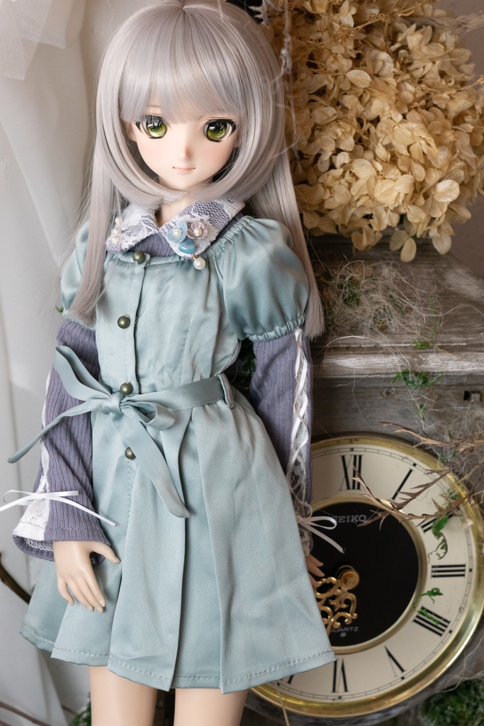 DD・DDSサイズキュロットスカート&ニットカットソーセット (2色)