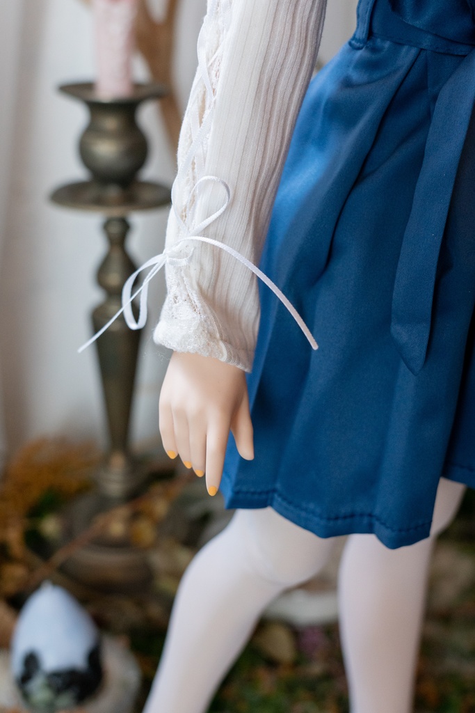 DD・DDSサイズキュロットスカート&ニットカットソーセット (2色)