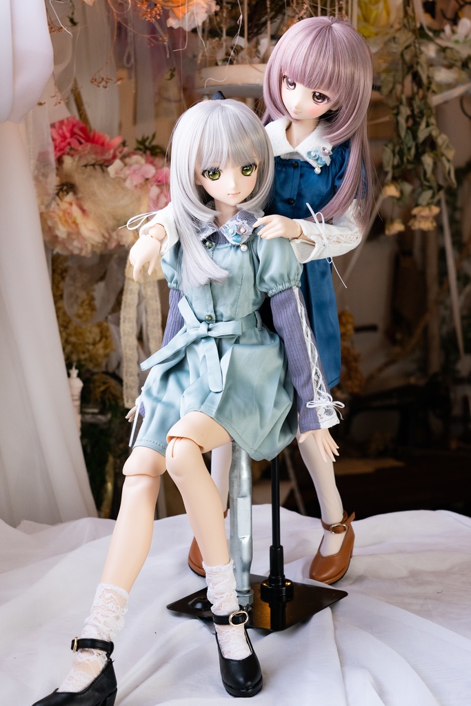 DD・DDSサイズキュロットスカート＆ニットカットソーセット （2色）