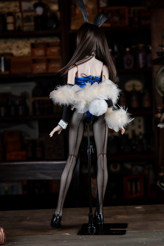 DD・DDSサイズバニーガールセット(メタリックブルー/パープル)