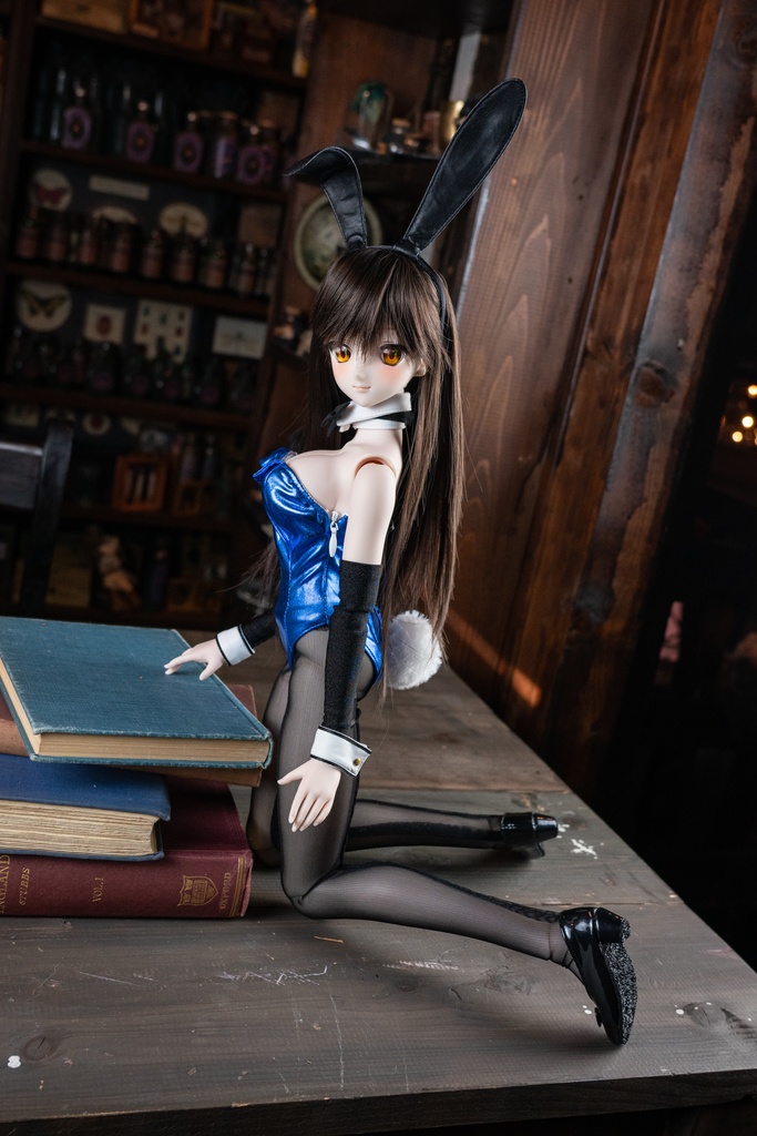 DD・DDSサイズバニーガールセット(メタリックブルー/パープル)