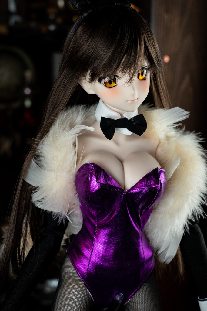 DD・DDSサイズバニーガールセット(メタリックブルー/パープル)