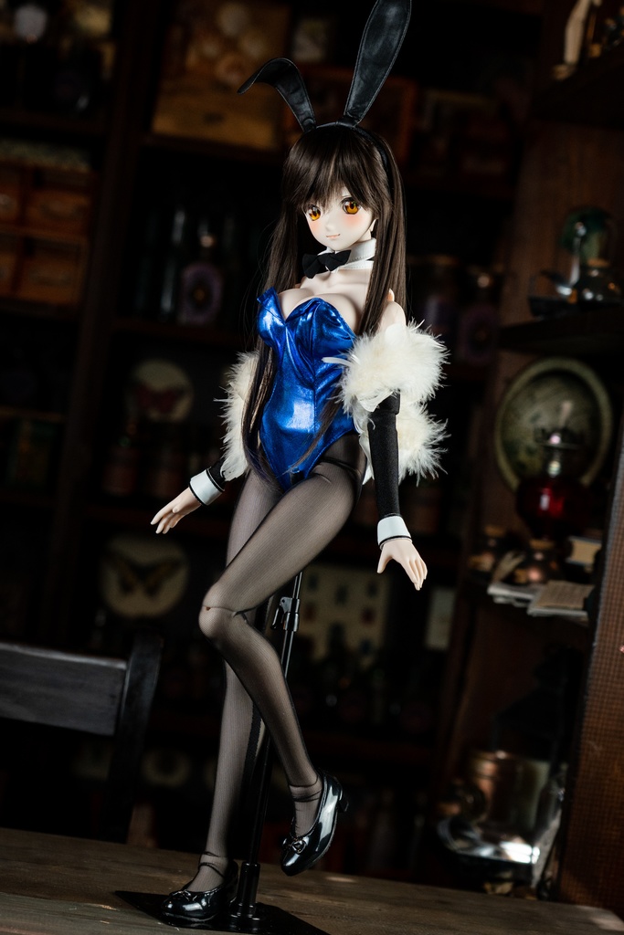 DD・DDSサイズバニーガールセット(メタリックブルー/パープル)