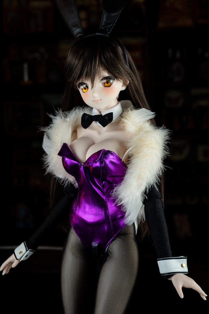 DD・DDSサイズバニーガールセット(メタリックブルー/パープル)