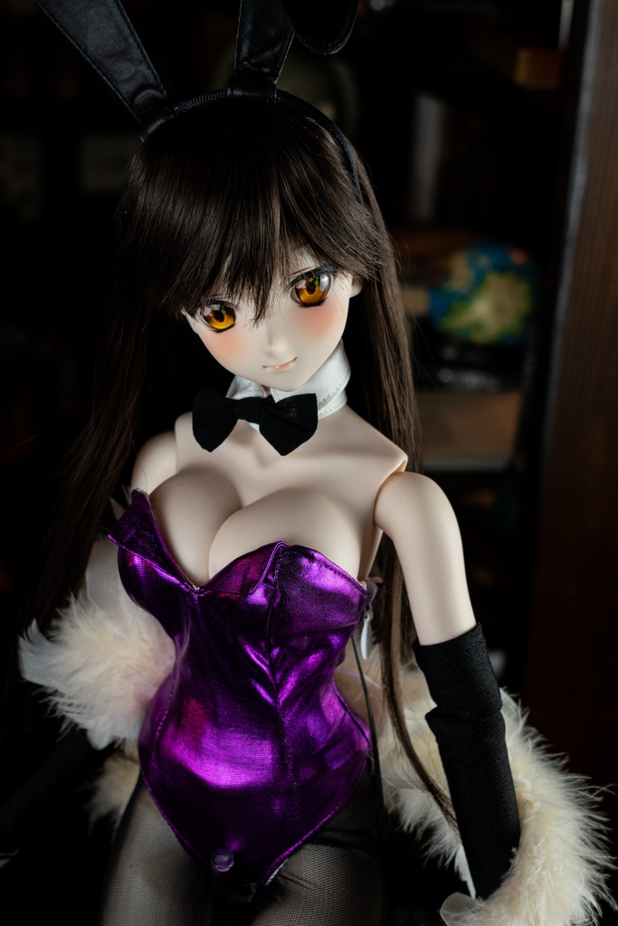 DD・DDSサイズバニーガールセット(メタリックブルー/パープル)