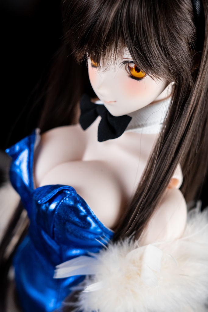 DD・DDSサイズバニーガールセット(メタリックブルー/パープル)