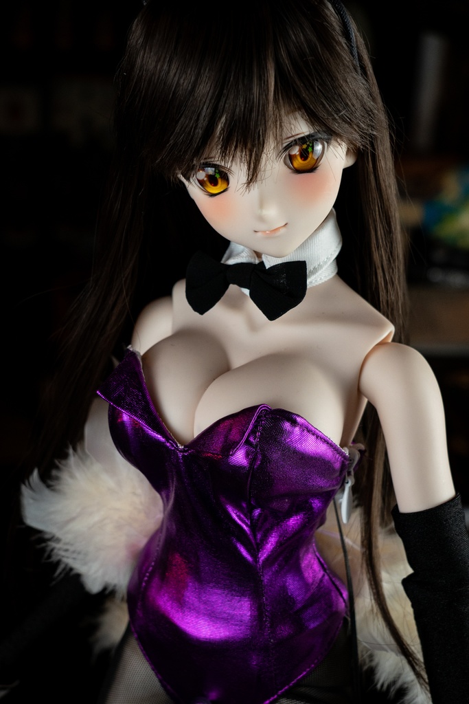 DD・DDSサイズバニーガールセット(メタリックブルー/パープル)