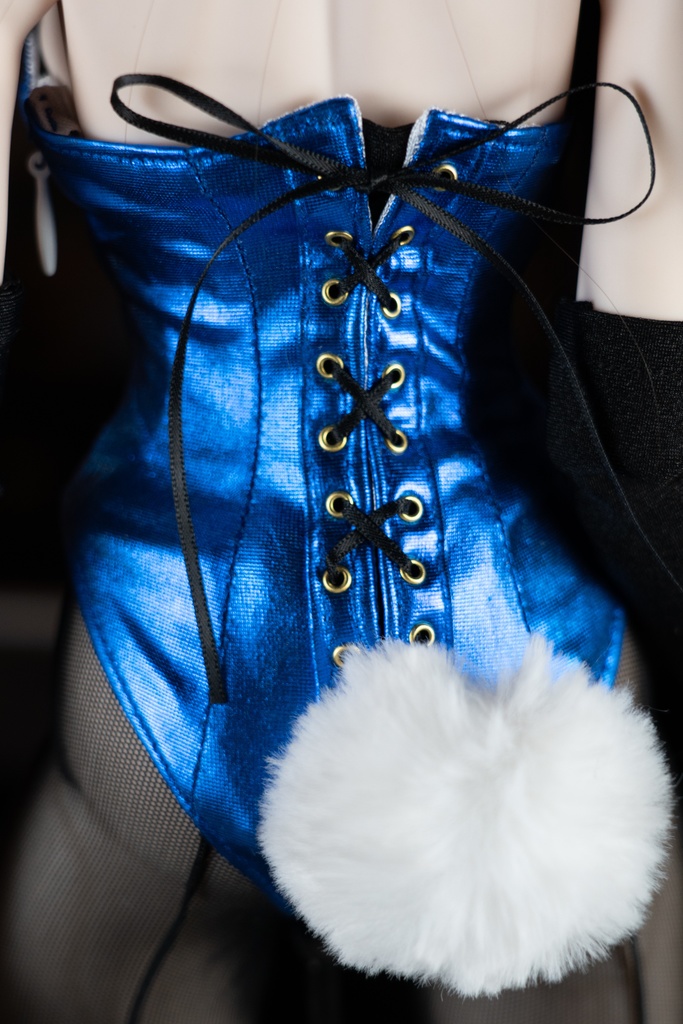 DD・DDSサイズバニーガールセット(メタリックブルー/パープル)