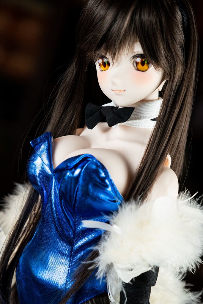 DD・DDSサイズバニーガールセット(メタリックブルー/パープル)