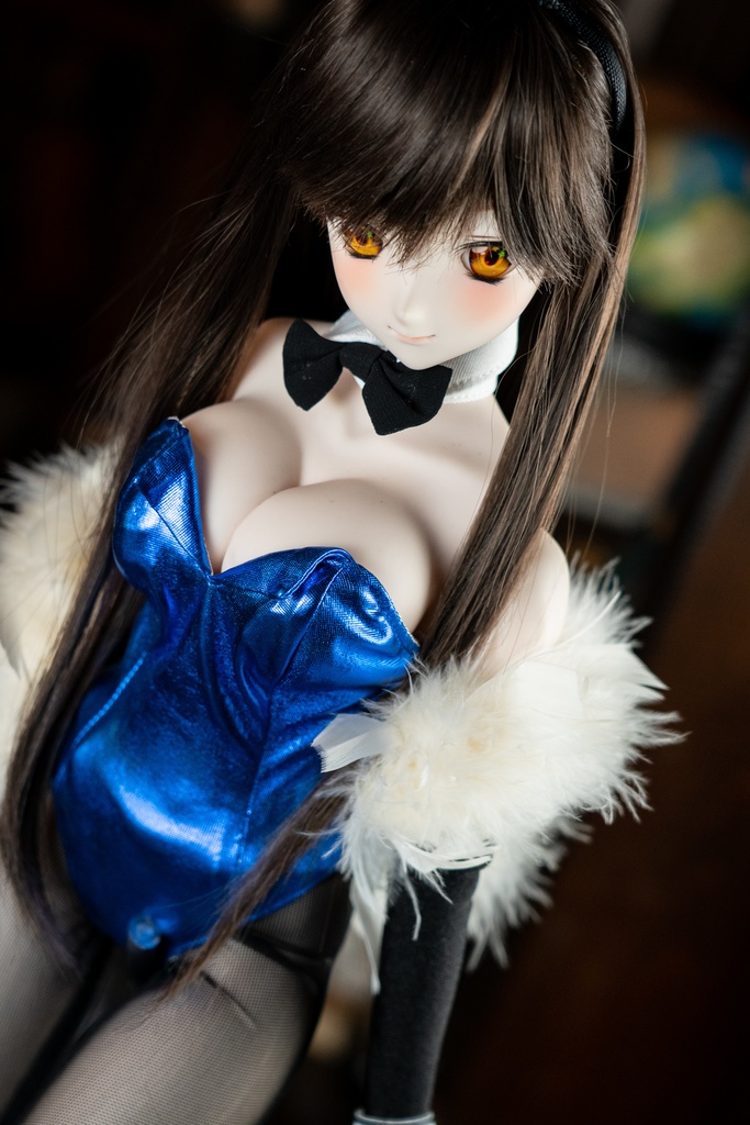 DD・DDSサイズバニーガールセット(メタリックブルー/パープル)