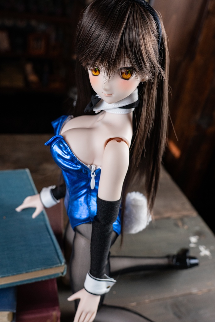 DD・DDSサイズバニーガールセット(メタリックブルー/パープル)