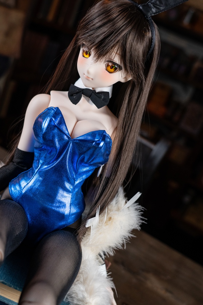 DD・DDSサイズバニーガールセット(メタリックブルー/パープル)