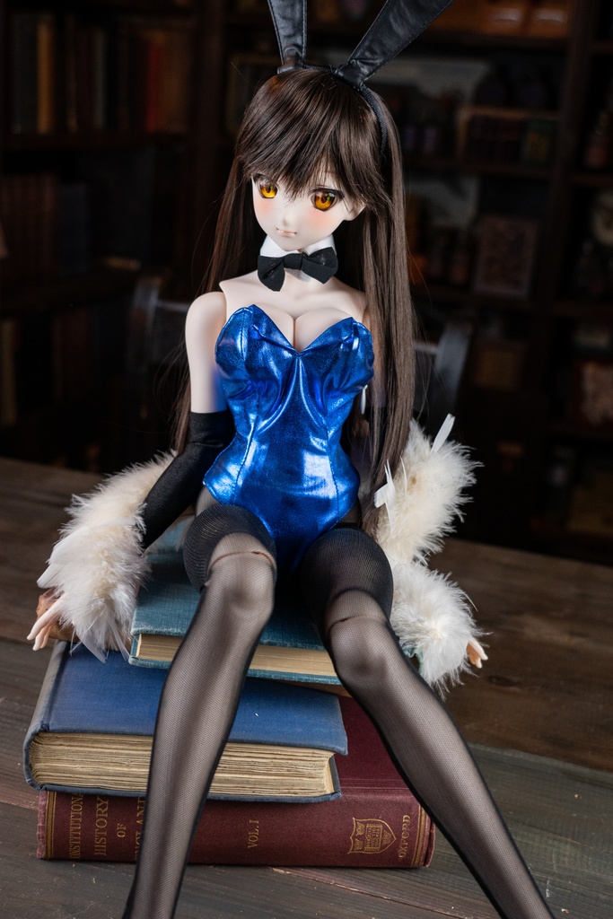 DD・DDSサイズバニーガールセット(メタリックブルー/パープル)