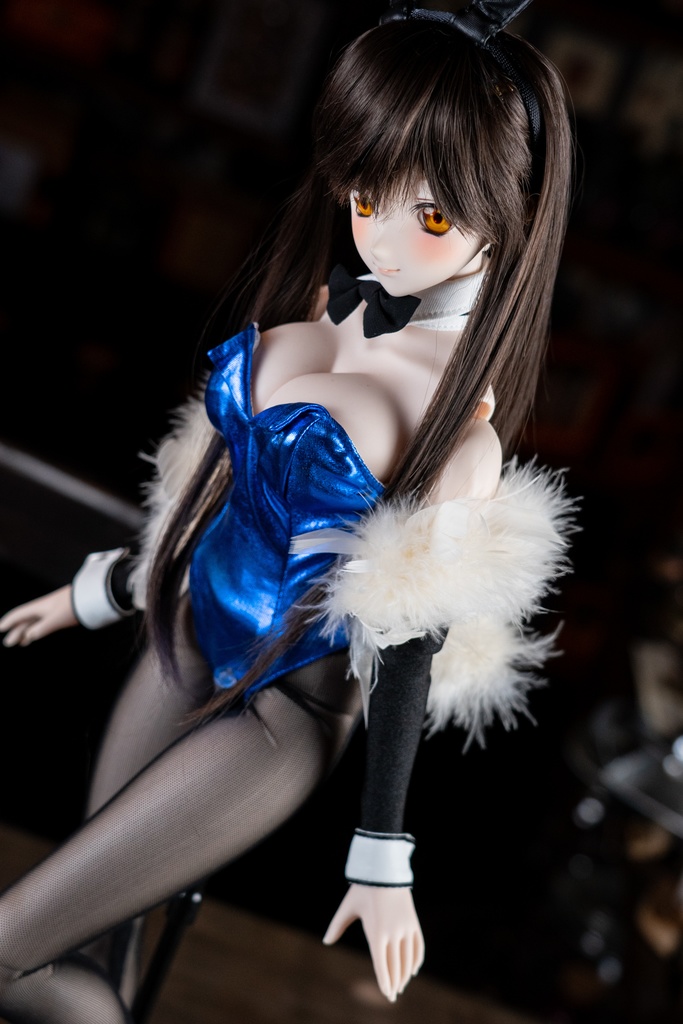 DD・DDSサイズバニーガールセット(メタリックブルー/パープル)