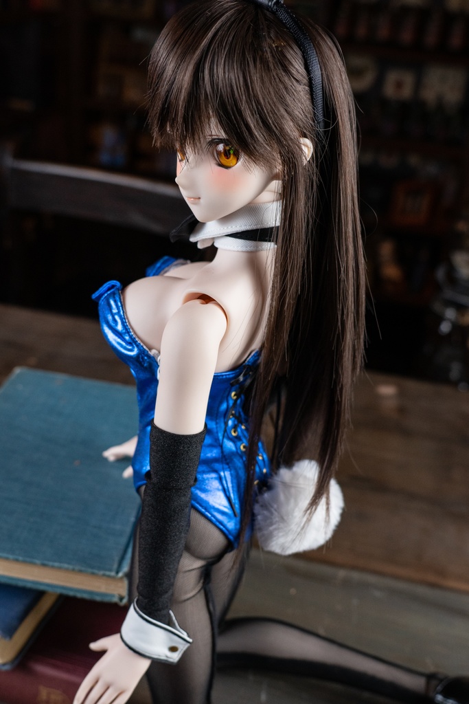 DD・DDSサイズバニーガールセット(メタリックブルー/パープル)