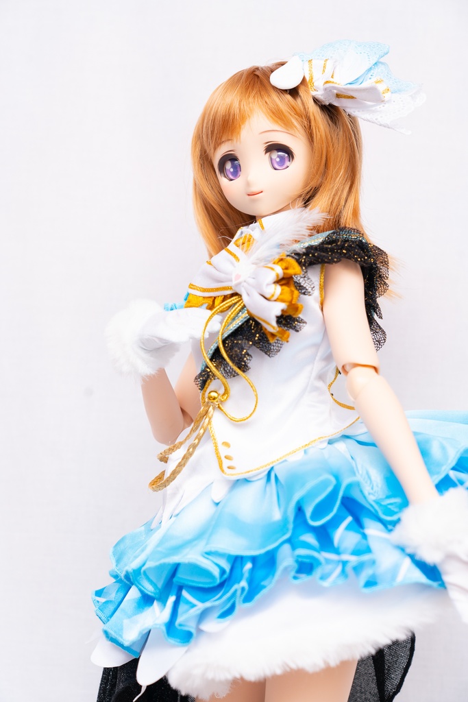 共通衣装「ビヨンドザブルースカイ」55-60cmドール衣装