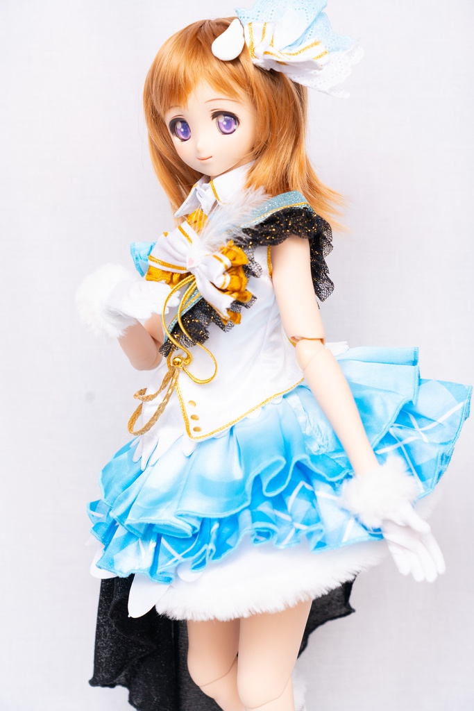 共通衣装「ビヨンドザブルースカイ」55-60cmドール衣装