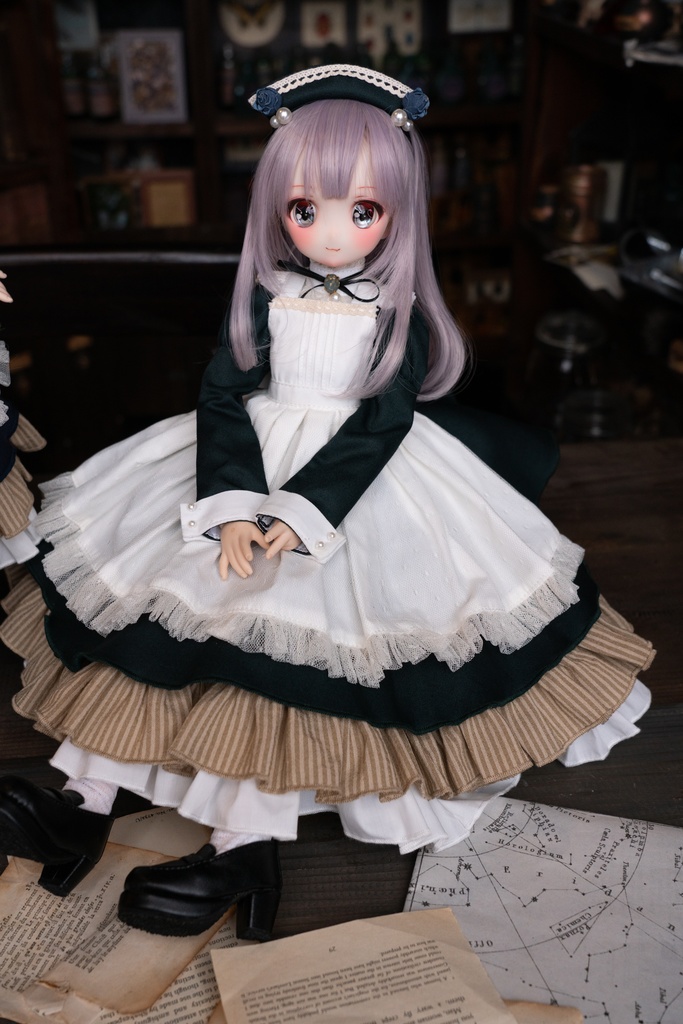 MDDクラシカルメイドセット【ダークグリーン】