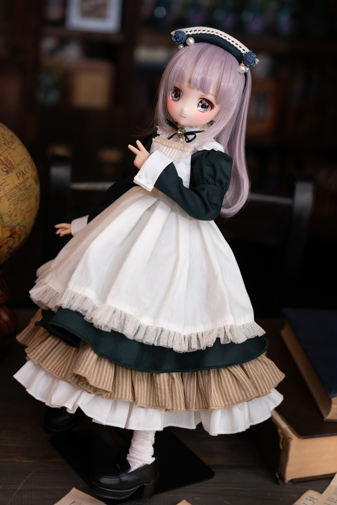 MDDクラシカルメイドセット【ダークグリーン】