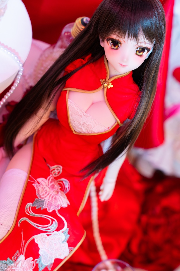 DD・DDSチャイナドレス(紅睡蓮)