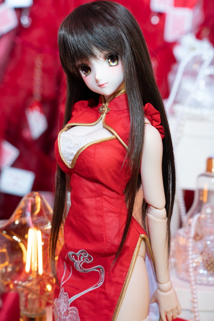 DD・DDSチャイナドレス(紅睡蓮)