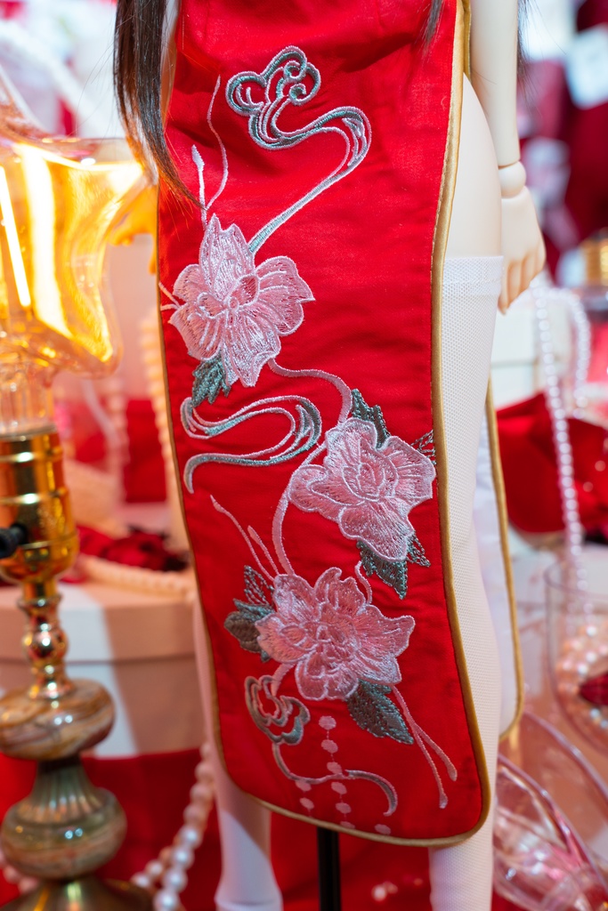 DD・DDSチャイナドレス(紅睡蓮)