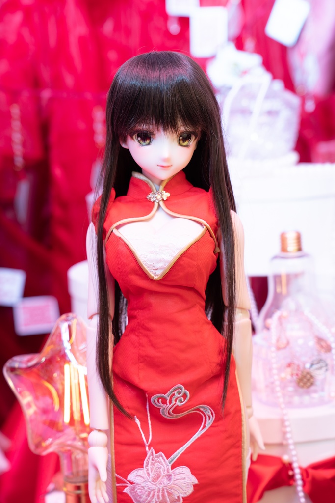 DD・DDSチャイナドレス(紅睡蓮)