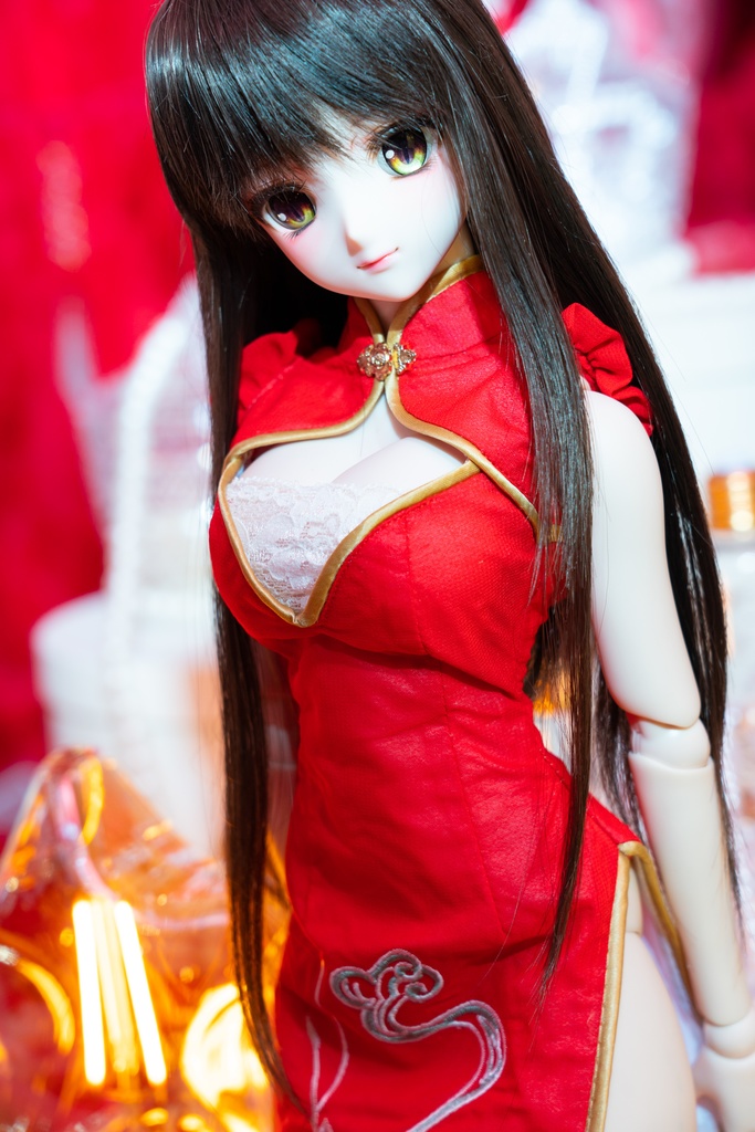 DD・DDSチャイナドレス(紅睡蓮)