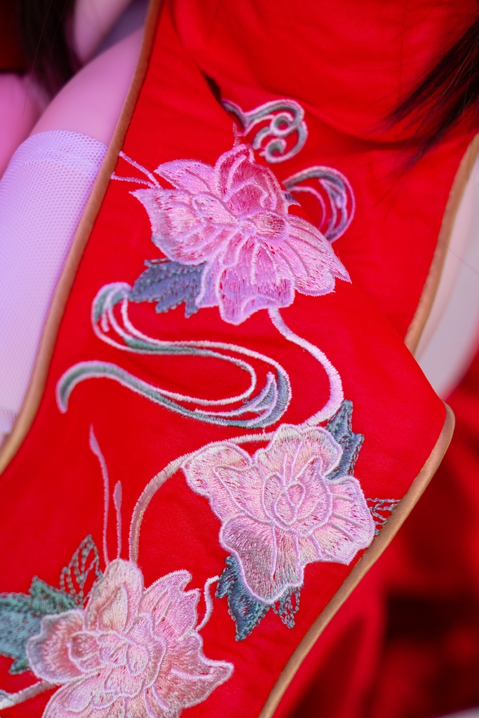 DD・DDSチャイナドレス(紅睡蓮)
