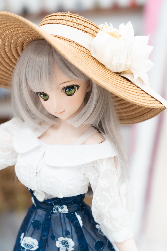 DD・DDSサイズ麦わら帽子（広つば）