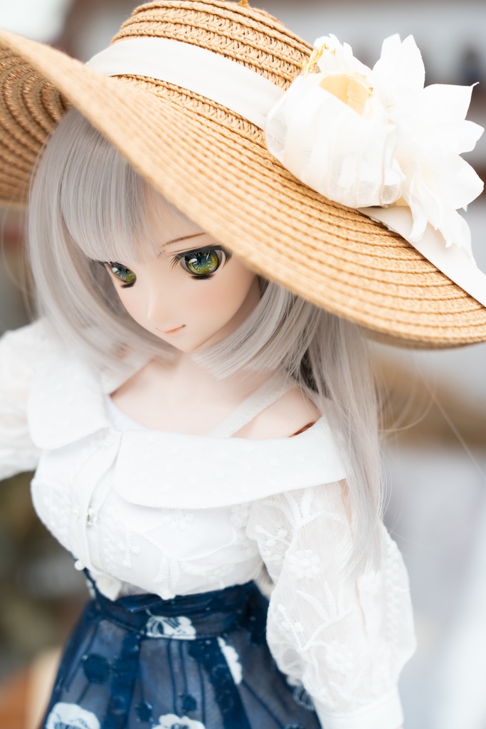 DD・DDSサイズ麦わら帽子（広つば）