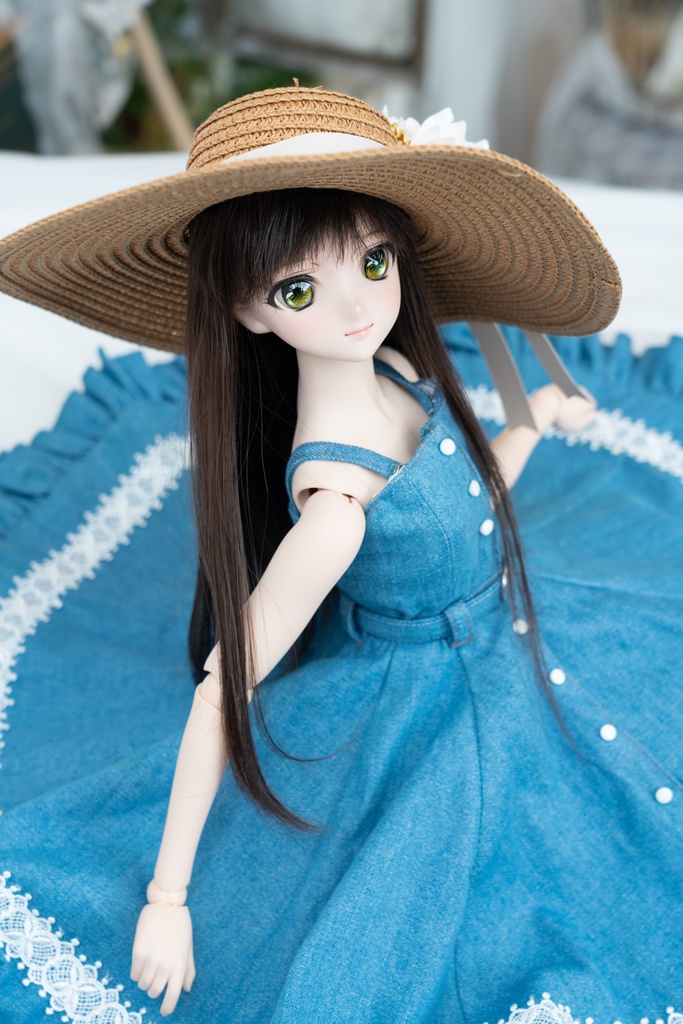 DD・DDSサイズ麦わら帽子（広つば）