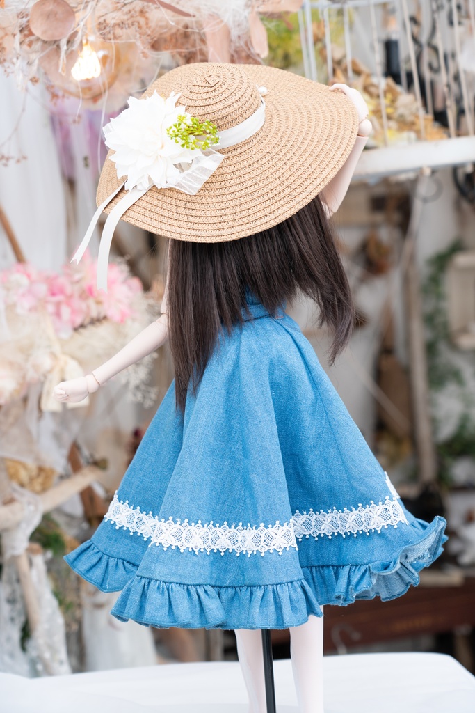 DD・DDSサイズ麦わら帽子（広つば）