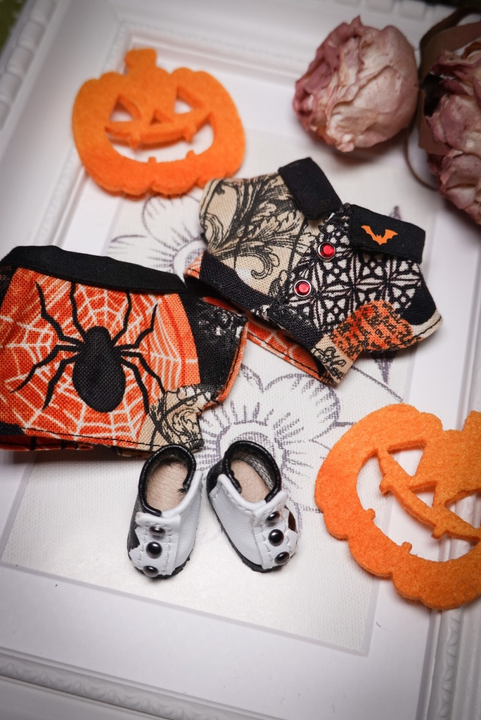 10cmぬいサイズ ハロウィンYシャツ