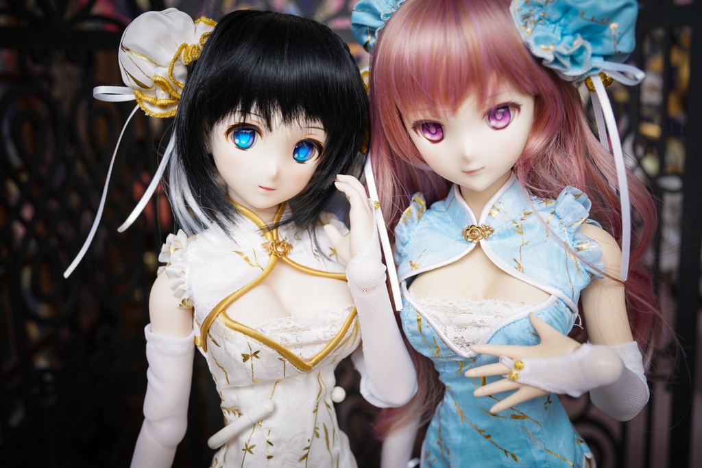 DD・DDS・DDdyサイズチャイナドレスセット (5色)