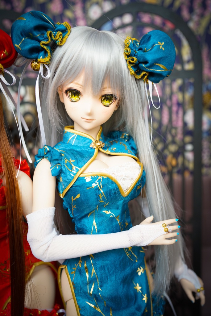 DD・DDS・DDdyサイズチャイナドレスセット (5色)