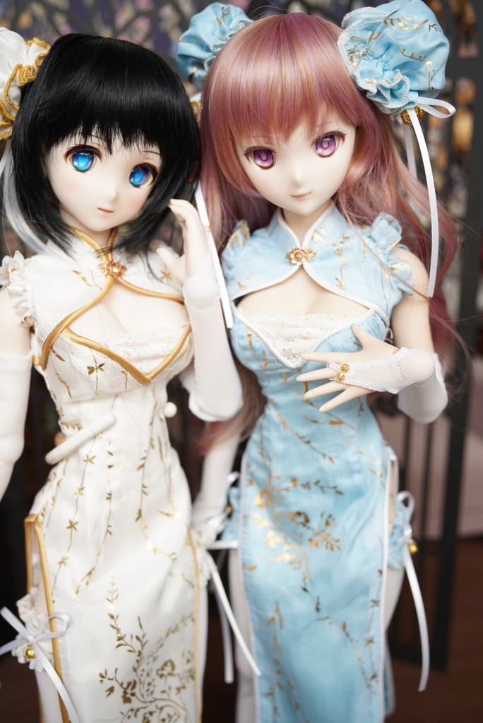 DD・DDS・DDdyサイズチャイナドレスセット (5色)